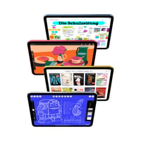 Apple iPad, cip A16, ecran Liquid Retina de 11", 128 GB, WiFi 6, cameră de 12 MP, Touch ID, baterie pentru întreaga zi, argintiu 2