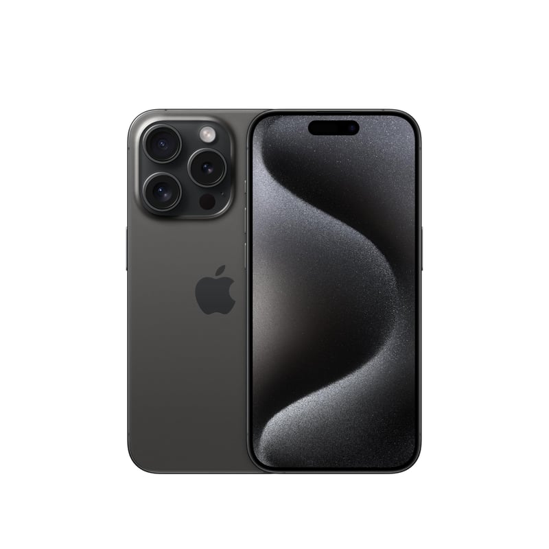 Inteligentný telefón Apple iPhone 15 Pro 256 GB čierny titán – čip A17 Pro, titánový rám, pokročilý systém fotoaparátov