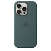 Silikonska maska za Apple iPhone 16 Pro s MagSafeom – jezersko zelena 2