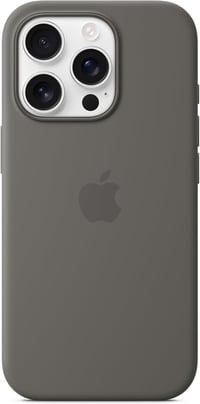 Apple iPhone 16 Pro szilikon tok MagSafe kőszürke - stone grey, iPhone 16 Pro 3