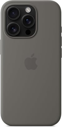 Apple iPhone 16 Pro szilikon tok MagSafe kőszürke - stone grey, iPhone 16 Pro 4