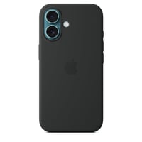 Silikonska maska za Apple iPhone 16 s MagSafe kompatibilnošću - crna 2