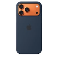 Silikónový kryt Apple iPhone 17 Pro Max s MagSafe – polnočná čierna 1