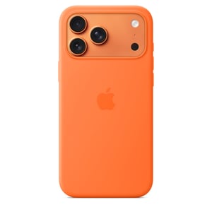 Silikonska maska za Apple iPhone 17 Pro Max s MagSafe tehnologijom - narančasta