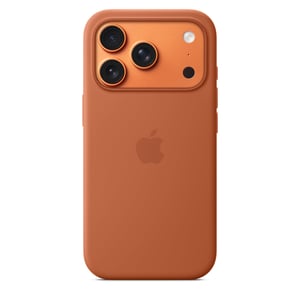Silikonska maska MagSafe za Apple iPhone 17 Pro u boji terakote – manja kozmetička oštećenja – Vidljivo manje oštećenje na poleđini (stanje: vidi 2. sliku)