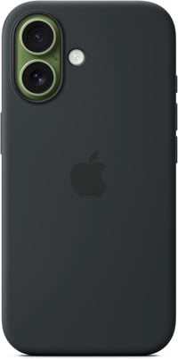 Apple iPhone 17 szilikon tok MagSafe-fel - fekete 2