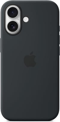 Apple iPhone 17 szilikon tok MagSafe-fel - fekete 4