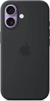 Apple iPhone 17 szilikon tok MagSafe-fel - fekete 1