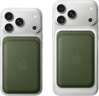 Apple iPhone MagSafe Fabric Pénztárca Fekete - Black 5