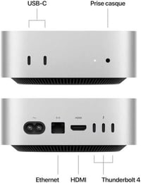 Apple Mac mini M4 Pro asztali PC - 12 magos CPU, 16 magos GPU, 24 GB, 512 GB SSD 2
