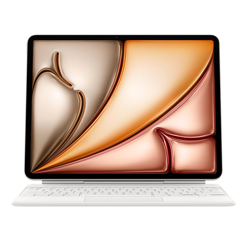 Apple Magic Keyboard puzdro s klávesnicou a vstavaným trackpadom pre 13" iPad Air (M3), talianska klávesnica, biela
