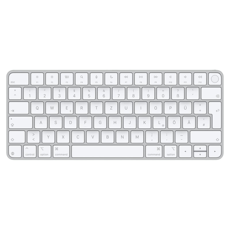 Apple Magic Keyboard s Touch ID pre modely Mac s čipom Apple, nemecká klávesnica, Bluetooth, USB-C