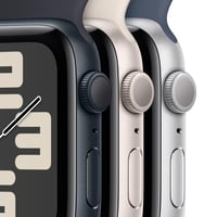 Inteligentné hodinky Apple Watch SE (2. generácia, 2023) GPS 40 mm, polnočná hliníková verzia, bez remienka, neúplné balenie — chýba remienok (stav: pozri 2. obrázok) 5