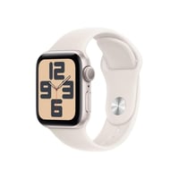 Inteligentné hodinky Apple Watch SE (2. generácia) GPS 40 mm s hliníkovým puzdrom vo farbe polárna hviezdica a športovým remienkom vo veľkosti S/M – sledovanie fitness a spánku 1