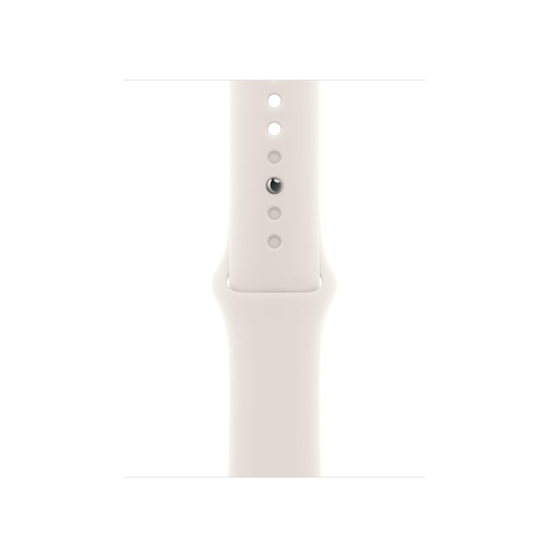 Športový remienok Apple Watch – 40 mm – Polárna biela – veľkosť S/M