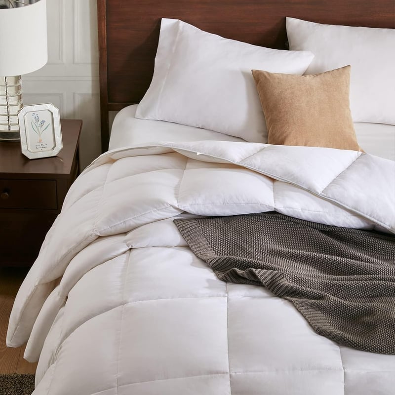 APSMILE Lúd Tollpárna 135x200 cm, Évszakos, Közepes Meleg, Fehér