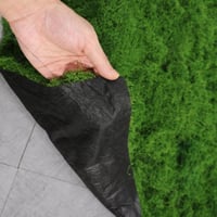 AQCQDQ Dekoratív Moha Fal 100x100cm Smaragdzöld Moha Kép Faldekoráció 1