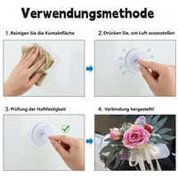 AQCQDQ Esküvői Autódísz 2 db, Vintage Művirág Szívókoronggal Visszapillantó Tükörhöz, Esküvői Autómasni, Rózsaszín 8