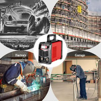 AQTZGOS 300A Inverter Hegesztőgép ARC Elektróda Készlet Hegesztőmaszk és Drótkefével 7