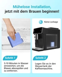 AQUA CREST vízszűrő Philips AquaClean CA6903 Saeco kávéfőzőhöz, PFAS csökkentő 8