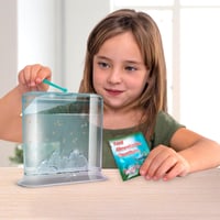 Set de animale de companie vii Aqua Dragons Underwater World pentru copii – ouă, hrană, linguriță, lupă – jucărie STEM, începând de la 6 ani, 17x6x18 cm 4