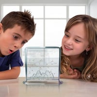 Set de animale de companie vii Aqua Dragons Underwater World pentru copii – ouă, hrană, linguriță, lupă – jucărie STEM, începând de la 6 ani, 17x6x18 cm 5