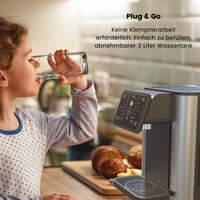 Dávkovač teplej a studenej vody Aqua Optima Aurora 3,8 l – čierny, s vodným filtrom Evolve+, proti mikroplastom a chlóru 6