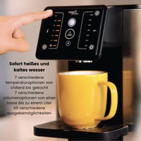 Dávkovač teplej a studenej vody Aqua Optima Aurora 3,8 l – čierny, s vodným filtrom Evolve+, proti mikroplastom a chlóru 4