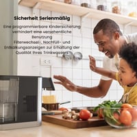 Dávkovač teplej a studenej vody Aqua Optima Aurora 3,8 l – čierny, s vodným filtrom Evolve+, proti mikroplastom a chlóru 5