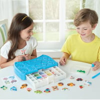 Aquabeads 35087 Kreatív štúdio – Súprava vodných korálikov v prenosnom kufríku, 900 korálikov v 25 farbách, od 4 rokov, bez nutnosti zažehľovania 7