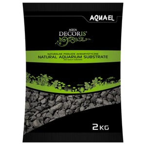 Aquael Bazalt Kavics 2-4 mm – 2 kg – Akváriumi Aljzat Természetes Bazaltkavics Halaknak és Növényeknek