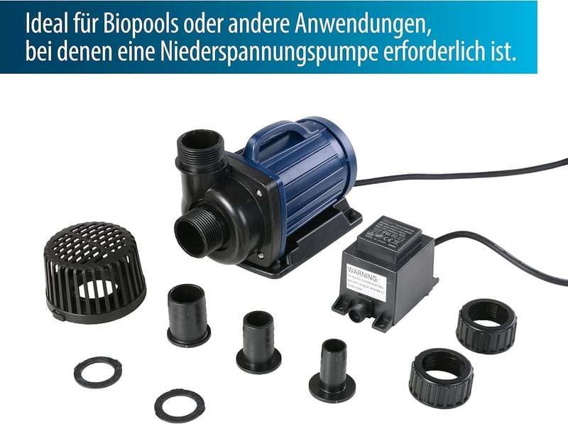 AquaForte DM-5000 LV filterpomp - kertitó és medence szűréshez - Single, DM-5000 LV