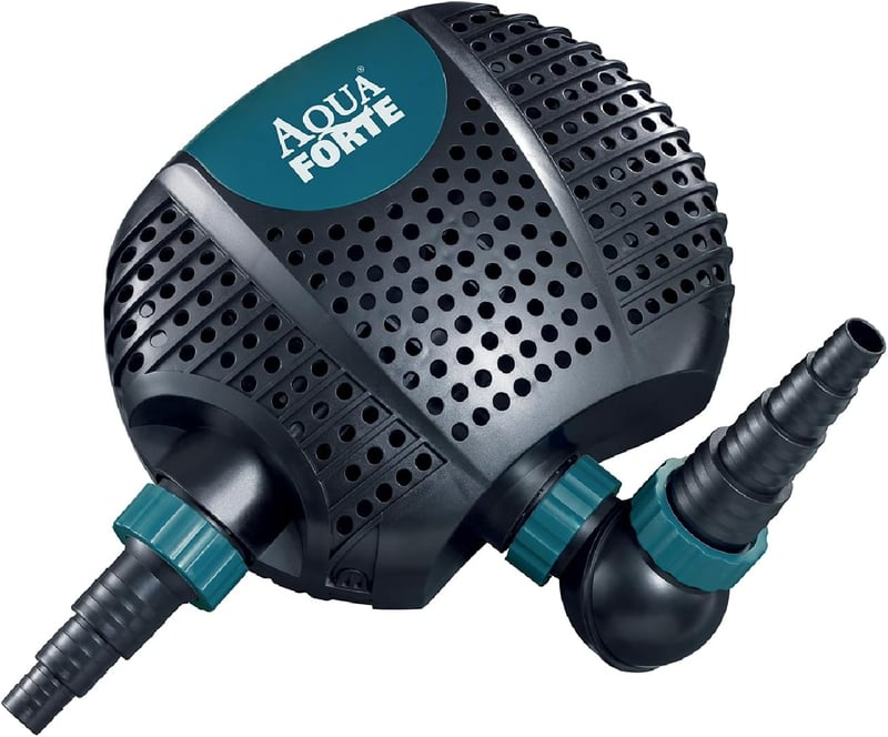 AquaForte O-13000 Plus kerti szivattyú 13 m³/h vízeséshez és szökőkúthoz - adjustable