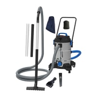 Vysávač jazierkového kalu AquaForte Pro Pond 1200 W – 35-litrová nádrž, hĺbka sania 2,5 m, s ponorným čerpadlom a príslušenstvom 1