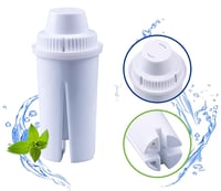 AquaHouse AH-PBC Patrona za filtriranje vode 6 kom - Kompatibilna s Brita Classic, Kenwood, Laica, PearlCo, Dafi stolnim vrčevima za filtriranje vode, univerzalni zamjenski filtar 4