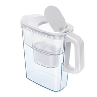 AQUAPHOR Compact Vízszűrő Kancsó 1 Maxfor+ Szűrőbetéttel 2,4L Fehér Hűtőajtóba Kis Konyhákba Ideális 4