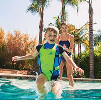 Neoprénová plávacia vesta Aquasphere pre deti a batoľatá, zelená, veľkosť L (3-6 rokov) 3