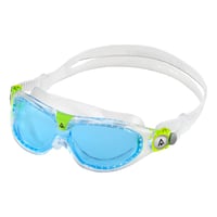 Detské plavecké okuliare Aquasphere Seal Kid od 3 rokov s modrými sklami, UV ochranou, úpravou proti zahmlievaniu a tesnením zo silikónu, ktoré zabraňuje pretekaniu 4