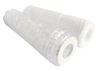 Sada vodných filtrov AQUAWATER 105008 - 20-mikrónový vinutý filter a filter proti vodnému kameňu - pre 10-palcové štandardné puzdrá - Francúzsko 3