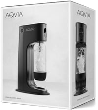 Výrobník sódy Aqvia Balance s fľašou bez obsahu BPA, čierny, 1 liter 2