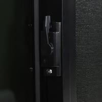 AQXREIGHT 700x300mm Lakóautó Csúszóablak Tempered Glass Fekete Alumínium Kerettel Szúnyoghálóval 7