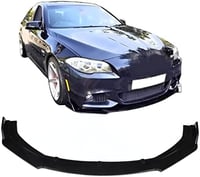 aqxreight Gloss Black első lökhárító toldat 3 részes splitter szett univerzális első spoiler autó tuning 4