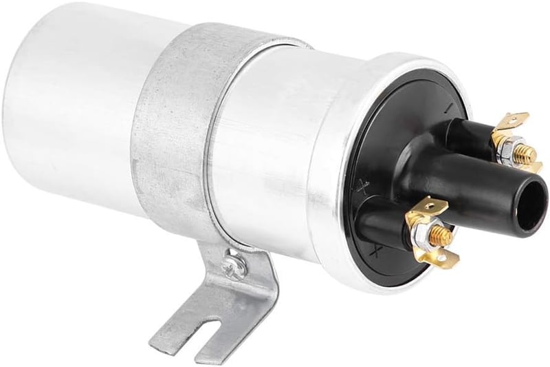 Aramox 12V Gyújtótekercs Lucas 3 Ohm Ballaszt Nélküli Autó Alkatrész