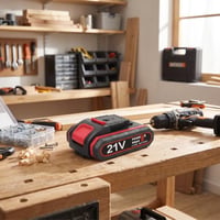 Náhradná lítiová batéria Aramox 21V 1300 mAh, 5-článková s viacnásobnou ochranou pre vŕtačky a píly 5