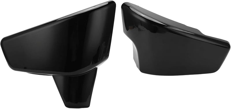 Aramox Akkumulátor Oldalsó Fedél Honda VLX 600 VT 600C Shadow Fekete - Glossy Black