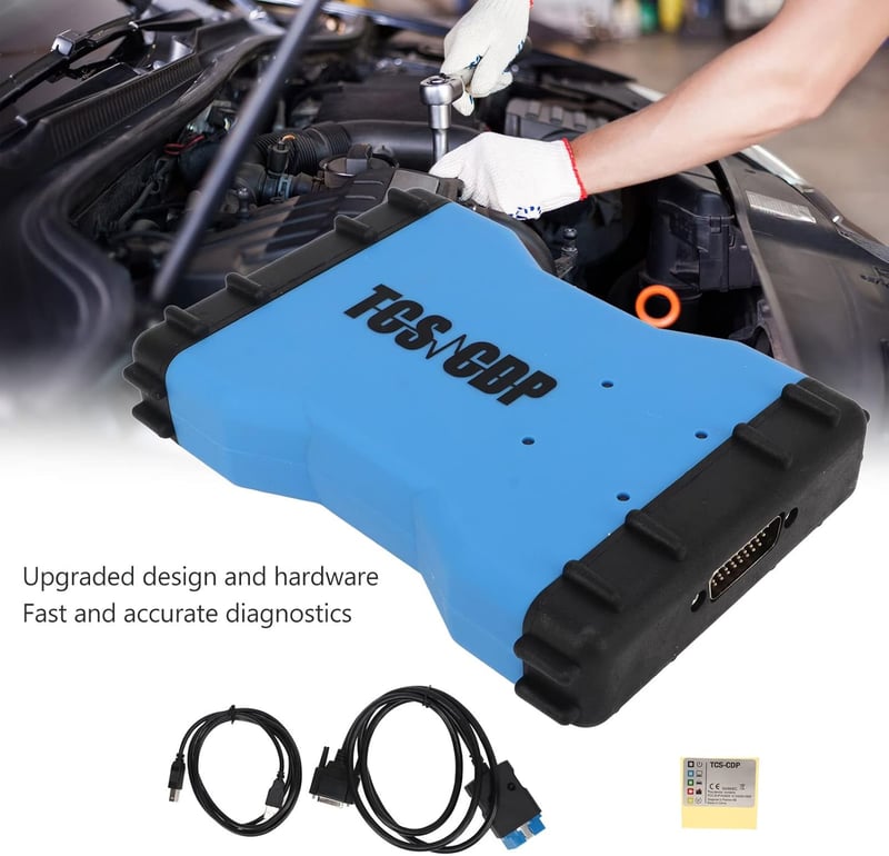 Aramox DS150 V9 autódiagnosztikai eszköz Bluetooth-tal és VCI 150E kártyával