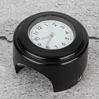 Aramox Motorkerékpár Kormányra Szerelhető Vízálló Kvarcóra Fekete-Fehér 2