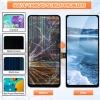 Ecran OLED Arbilato pentru înlocuire Google Pixel 6, ansamblu digitizor LCD cu ramă, kit de reparație GB7N6 G9S9B16 3