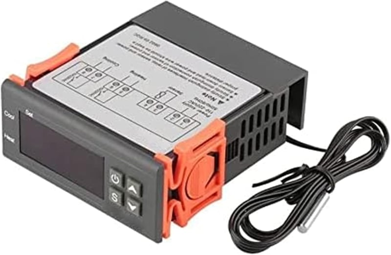 ARCELI Digitális Termosztát 110V-220V Hőmérséklet Szabályozó Fűtés Hűtés Funkcióval Szenzorral