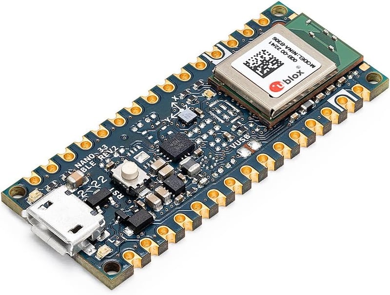 Arduino Nano 33 BLE Rev2 mikrovezérlő Bluetooth LE IoT projektekhez